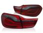 Preview: Voll LED Lightbar Rückleuchten für BMW F32 F33 F82 Bj. 2013-2016 Rot/Smoke